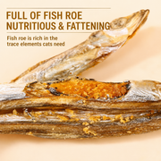 Freeze-Dried Capelin Cat Treats – Nutritious, Weight-Boosting Fish Snacks for Cats