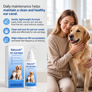 Pet Ear Cleaning Solution | Gentle Cleanser for Cats & Dogs