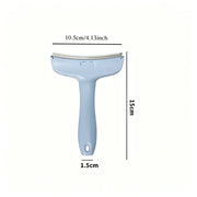 Stainless Steel Dog Hair Remover Comb - Floating Detangler with One-Click Knot Opener