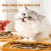 Freeze-Dried Capelin Cat Treats – Nutritious, Weight-Boosting Fish Snacks for Cats
